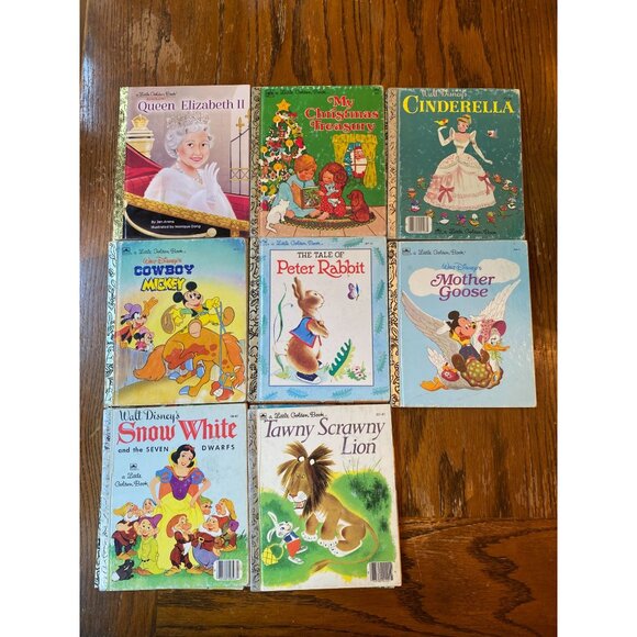 Vintage Little Golden Books Collection Lot Of 17 Classics With Disney Nursery Rh - Picture 2 of 3